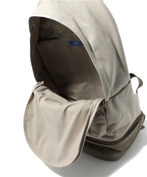 adidas Originals(アディダスオリジナルス)の「2013 アディダス 東京デザイン企画 バックパック TOKYO BPACK CVS(バックパック/リュック・メンズ・ストーン・ONE SIZE)」の6枚目の写真