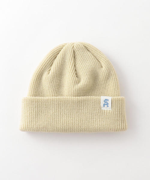 Steven Alan（スティーブンアラン）の「＜Steven Alan＞SOUVENIR BEANIE/ビーニー（ニットキャップ/ビーニー・メンズ・ブラック/ナチュラル/ダークブラウン/レッド/ライトグレー・FREE）」の4枚目の写真