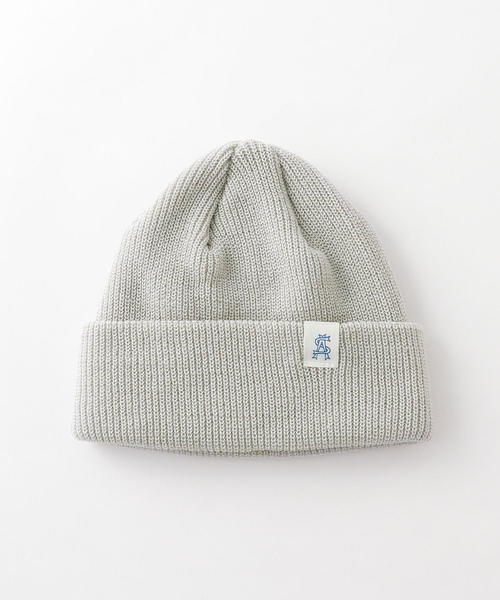 Steven Alan（スティーブンアラン）の「＜Steven Alan＞SOUVENIR BEANIE/ビーニー（ニットキャップ/ビーニー・メンズ・ブラック/ナチュラル/ダークブラウン/レッド/ライトグレー・FREE）」の3枚目の写真