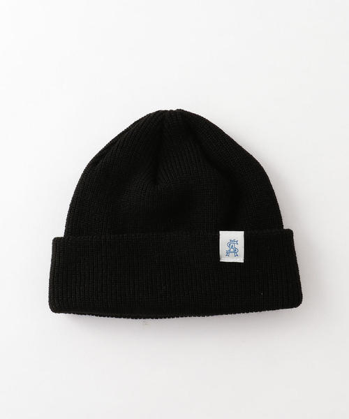 Steven Alan（スティーブンアラン）の「＜Steven Alan＞SOUVENIR BEANIE/ビーニー（ニットキャップ/ビーニー・メンズ・ブラック/ナチュラル/ダークブラウン/レッド/ライトグレー・FREE）」の2枚目の写真