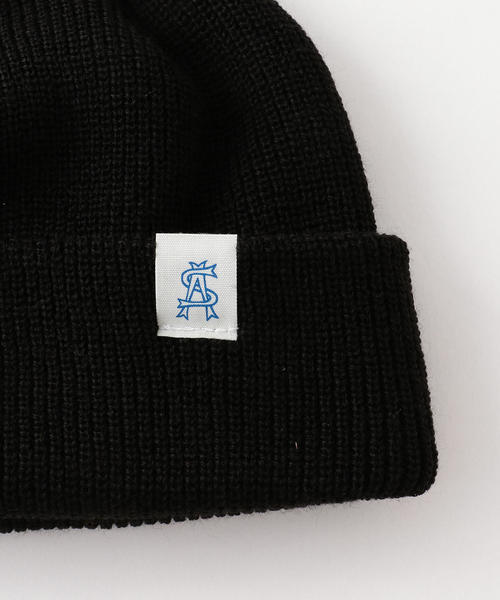 Steven Alan（スティーブンアラン）の「＜Steven Alan＞SOUVENIR BEANIE/ビーニー（ニットキャップ/ビーニー・メンズ・ブラック/ナチュラル/ダークブラウン/レッド/ライトグレー・FREE）」の7枚目の写真