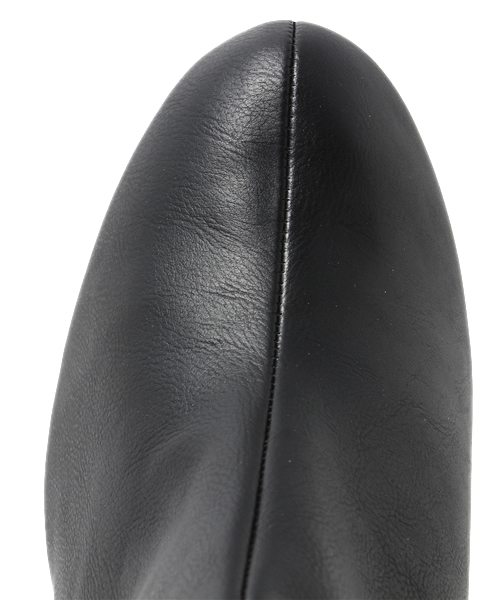 WEGO（ウィゴー）の「WEGO/チャンキーショートブーツ（ブーツ・レディース・ブラック/グレー・23.5/24.5）」の6枚目の写真