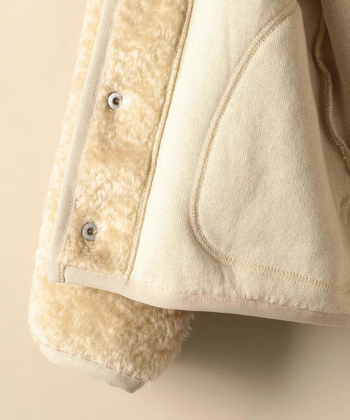 BEAUTY&YOUTH UNITED ARROWS（ビューティーアンドユースユナイテッドアローズ）の「BY ボアブルゾン（ブルゾン・レディース・ナチュラル/モカ・FREE）」の15枚目の写真