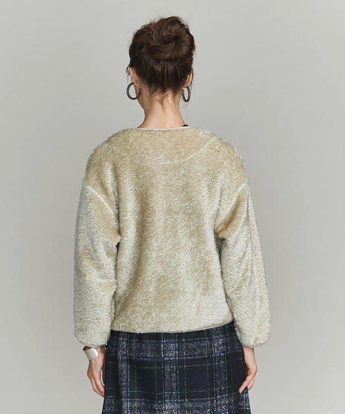 BEAUTY&YOUTH UNITED ARROWS（ビューティーアンドユースユナイテッドアローズ）の「BY ボアブルゾン（ブルゾン・レディース・ナチュラル/モカ・FREE）」の7枚目の写真