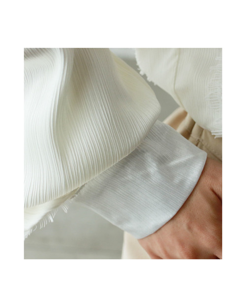 cawaii(カワイイ)の「美しいレースのエレガントブラウストップス(シャツ/ブラウス・レディース・ホワイト/ブラック・FREE)」の12枚目の写真