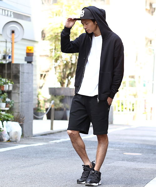 BASECONTROL(ベースコントロール)の「basic zipup parka(パーカー)」|ブラック