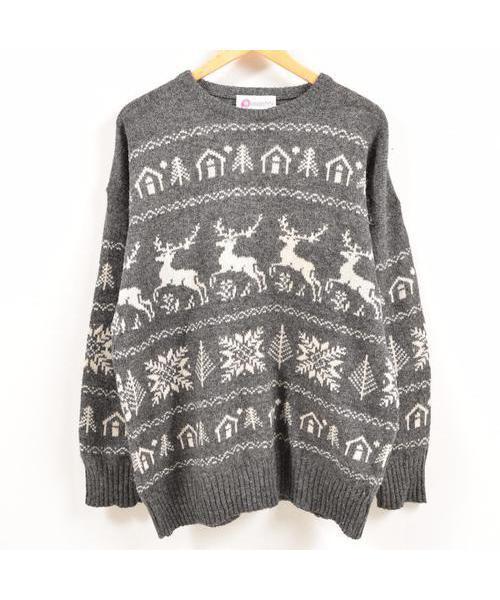 ブランド古着】ノルディックセーター（ニット/セーター）｜VINTAGE