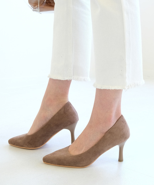 AmiAmi(アミアミ)の「走れるポインテッドトゥパンプス/7センチヒール/カラーヒールタイプ(パンプス・レディース・ライトグレー/ブラック/マルチ/ブラック系その他/グレー系その他/グレイッシュベージュ/ブラック系その他2/ブラウン/アイボリー/ブラック系その他3/ピンク/キャメル/モカ/ブラウン系その他/パイソン/ブラックミックス/ホワイト/ベージュ系その他/シルバー系その他/ブラック系その他4/ダークベージュ/ロイヤルブルー/ゴールド/ホワイト系その他/レッド/ブラック系その他5/シルバー系その他2・40/38/39/35/36/37/34)」の14枚目の写真