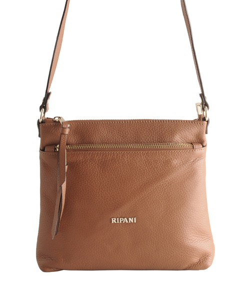 RIPANI（リパーニ）の「[RIPANI]イタリア製牛革レザーショルダーバッグ（ショルダーバッグ・レディース・アイボリー/ブラウン/ブラック・FREE）」の3枚目の写真