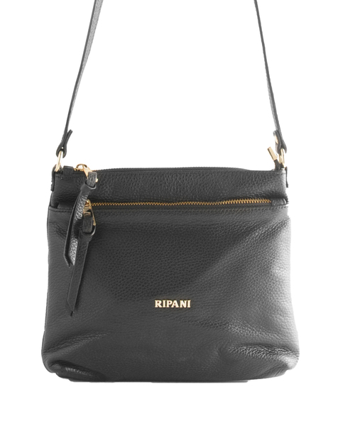 RIPANI（リパーニ）の「[RIPANI]イタリア製牛革レザーショルダーバッグ（ショルダーバッグ・レディース・アイボリー/ブラウン/ブラック・FREE）」の2枚目の写真