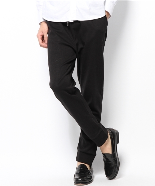 WHO'S WHO gallery（フーズフーギャラリー）の「リラックスジャージー03（スラックス・メンズ・チャコールグレー/ブラック/グレー・SMALL/MEDIUM）」の11枚目の写真