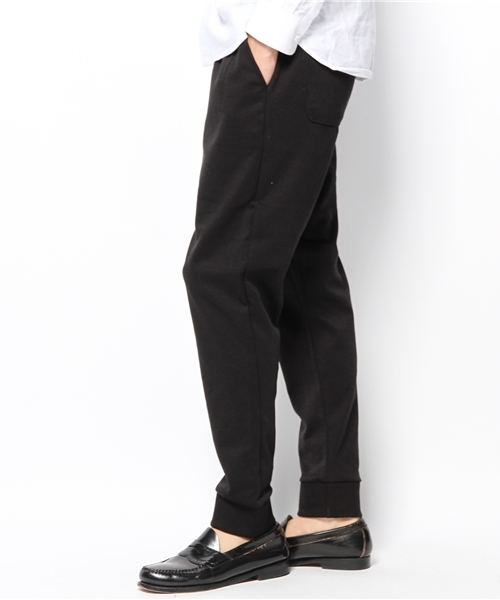 WHO'S WHO gallery（フーズフーギャラリー）の「リラックスジャージー03（スラックス・メンズ・チャコールグレー/ブラック/グレー・SMALL/MEDIUM）」の4枚目の写真