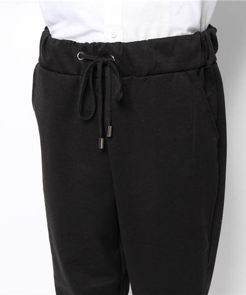 WHO'S WHO gallery（フーズフーギャラリー）の「リラックスジャージー03（スラックス・メンズ・チャコールグレー/ブラック/グレー・SMALL/MEDIUM）」の6枚目の写真