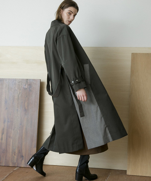 MAISON SPECIAL（メゾンスペシャル）の「バイカラーウールチェスター