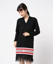 Guess ゲスのワンピース ドレス ブラック 黒色系 通販 Zozotown