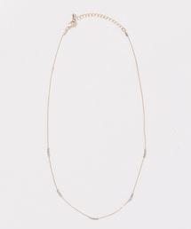 AMERICAN HOLIC | ミニスクエアビーズショートネックレス(ネックレス)