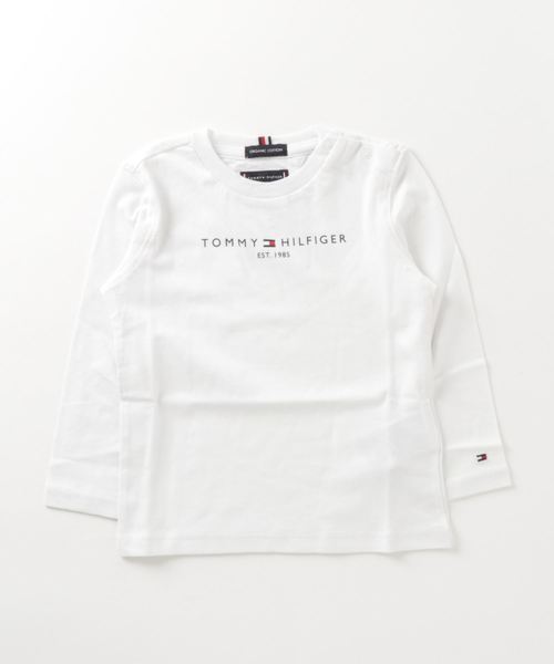 Tシャツ Tシャツ カットソー ロゴ コットン Hilfiger トミーヒルフィガー のファッション Tシャツ カットソー ロングスリーブ Hilfiger Tommy ロゴ 専門店では輝く高品質