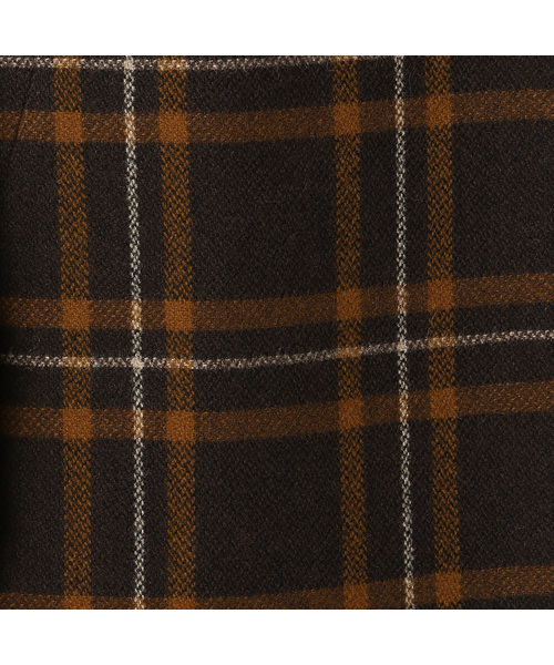 COMME CA MEN（コムサメン）の「ツイードチェックコート（チェスターコート・メンズ・ダークブラウン/ネイビー・SMALL/MEDIUM/LARGE）」の16枚目の写真
