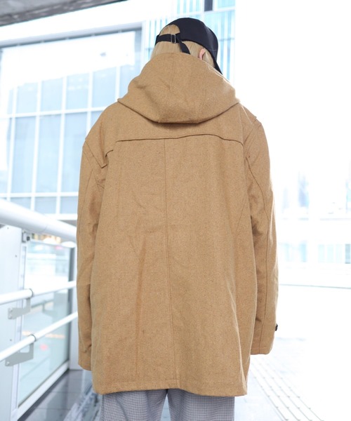 rovtski(ロフトスキー)の「【ビッグシルエット】オーバーサイズダッフルコート(ダッフルコート・メンズ・ブラック/ベージュ/グレー・FREE)」の21枚目の写真