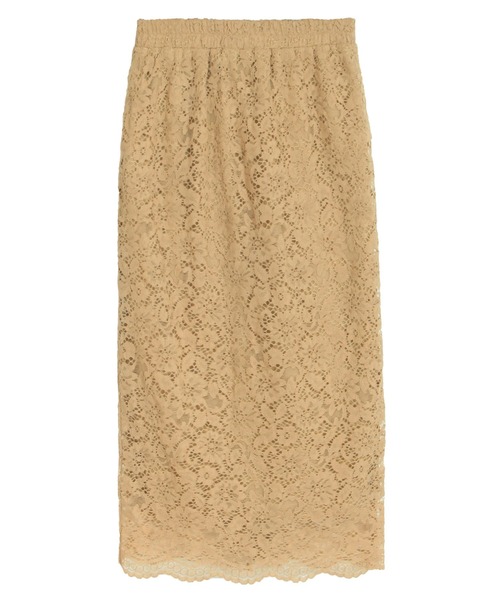 Julia Boutique（ジュリアブティック）の「総レースタイトスカート/510566L（スカート・レディース・ブラック/ベージュ/パープル/ネイビー/ブルー/ボルドー/ミント/ライトブルー/ピンク/イエロー・M/LL/L）」の15枚目の写真