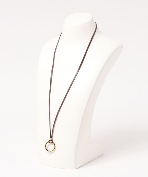 JUNRED（ジュンレッド）の「レザーコードネックレス（ネックレス