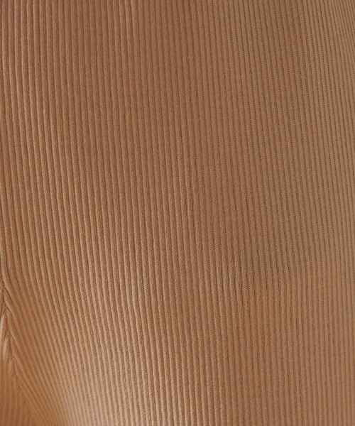 ROPE' PICNIC（ロペピクニック）の「【UVケア＆マシンウォッシャブル】センタースリットニットパンツ（その他パンツ・レディース・ブラック/カーキ/ベージュ系その他・40/38）」の7枚目の写真