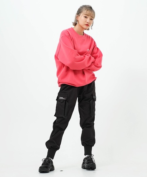 .KOM（ドットコム）の「スリムカーゴパンツ（カーゴパンツ・メンズ・ブラック・L）」の4枚目の写真