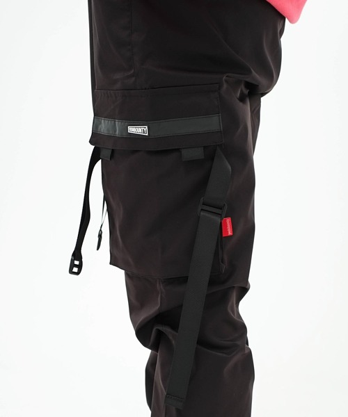 .KOM（ドットコム）の「スリムカーゴパンツ（カーゴパンツ・メンズ・ブラック・L）」の10枚目の写真