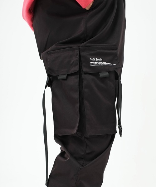 .KOM（ドットコム）の「スリムカーゴパンツ（カーゴパンツ・メンズ・ブラック・L）」の11枚目の写真