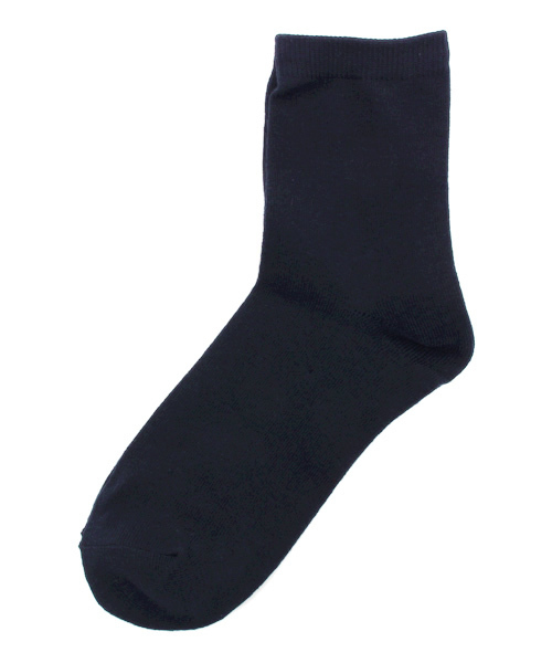 WEGO（ウィゴー）の「WEGO/無地ソックス（ソックス/靴下・レディース・ホワイト/ブラック/グレー/ダークグリーン/サックスブルー/ネイビー/ライトパープル/イエロー/ピンク/ワイン・FREE）」の6枚目の写真