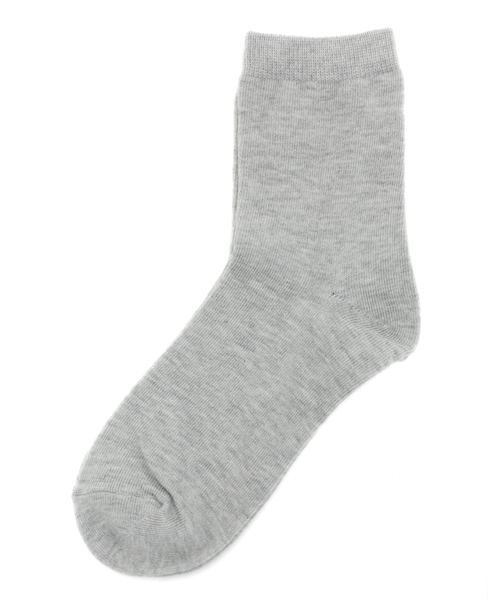 WEGO（ウィゴー）の「WEGO/無地ソックス（ソックス/靴下・レディース・ホワイト/ブラック/グレー/ダークグリーン/サックスブルー/ネイビー/ライトパープル/イエロー/ピンク/ワイン・FREE）」の4枚目の写真