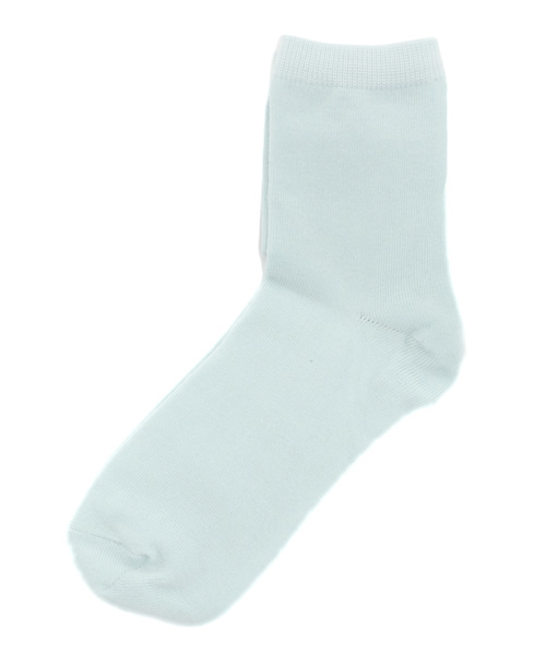 WEGO（ウィゴー）の「WEGO/無地ソックス（ソックス/靴下・レディース・ホワイト/ブラック/グレー/ダークグリーン/サックスブルー/ネイビー/ライトパープル/イエロー/ピンク/ワイン・FREE）」の7枚目の写真