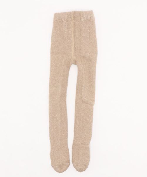 Catherine Cottage（キャサリンコテージ）の「ナチュラルカラーブークレタイツ（タイツ/ストッキング・キッズ・グレー/ブラウン/ピンク/ベージュ/ブルー・XXXS/XXS）」の3枚目の写真