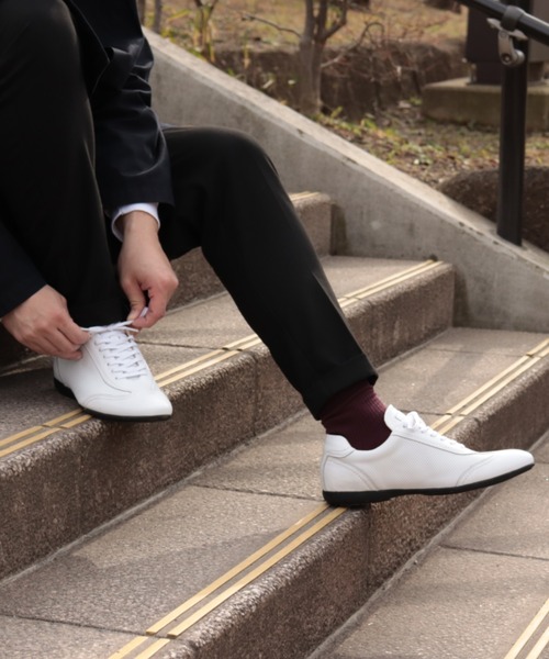 【セール】SARABANDE / クラシックレザースニーカー(6120)（スニーカー）｜SARABANDE（サラバンド）