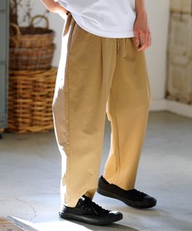 CAMBIO | mp7915-ナイロンストレッチタッサーワイドテーパードパンツ(その他パンツ)