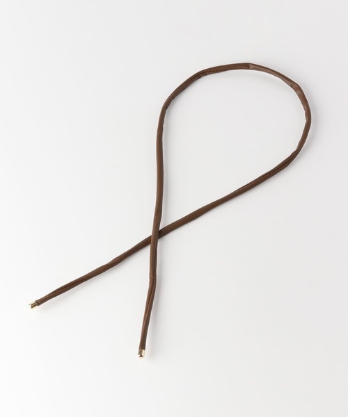 SMELLY(スメリー)の「フェイクレザーグルグルヘアワイヤー(その他ヘアアクセサリー・レディース・ダークブラウン/ベージュ/モカ・-)」の11枚目の写真