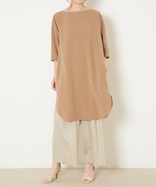 Liesse（リエス）の「リボン付きフレアパンツ（その他パンツ・レディース・ホワイト/ベージュ/ブラウン/レッド・S/M）」の5枚目の写真