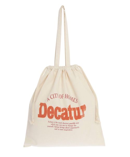 Ungrid（アングリッド）の「【ZOZO限定】ロゴ巾着トートバッグ（トートバッグ・レディース・ネイビー/オレンジ/グリーン・FREE）」の7枚目の写真