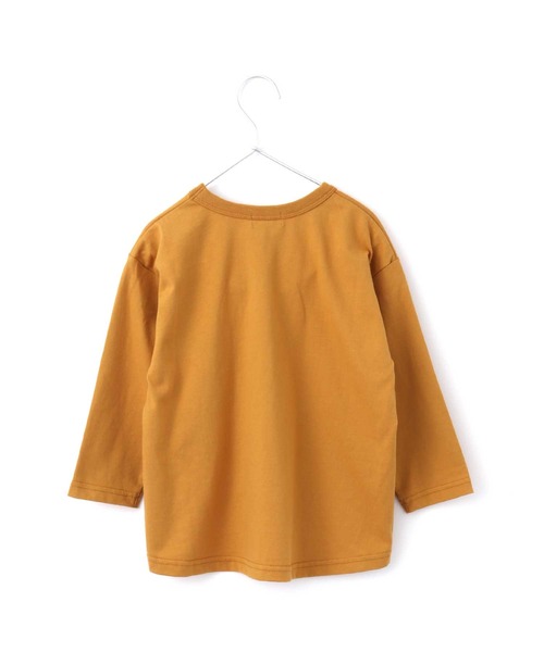 MAKE YOUR DAY（メイクユアデイ）の「No.5プリントスリット長袖Tシャツ■80～140cm（Tシャツ/カットソー・キッズ・パープル/カーキ/キャメル・90/100/110/120/80/130/140）」の11枚目の写真