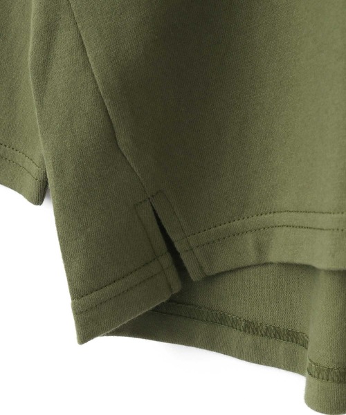 MAKE YOUR DAY（メイクユアデイ）の「No.5プリントスリット長袖Tシャツ■80～140cm（Tシャツ/カットソー・キッズ・パープル/カーキ/キャメル・90/100/110/120/80/130/140）」の10枚目の写真