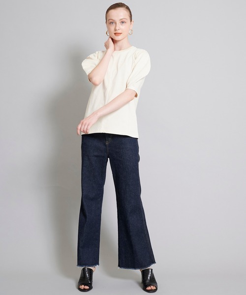 CASA FLINE ORGANIC COTTON T-SHIRT ネイビー CASA FLINE ORGANIC COTTON T-SHIRT ネイビー - メルカリ