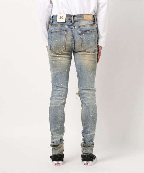 mnml(ミニマル)の「【mnml】X188 Stretch Denim(デニムパンツ・メンズ・ブルー・34/32/30/28/29)」の3枚目の写真