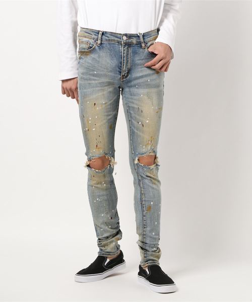 mnml(ミニマル)の「【mnml】X188 Stretch Denim(デニムパンツ・メンズ・ブルー・34/32/30/28/29)」の6枚目の写真
