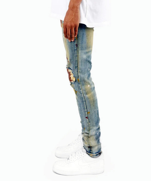 mnml(ミニマル)の「【mnml】X188 Stretch Denim(デニムパンツ・メンズ・ブルー・34/32/30/28/29)」の10枚目の写真