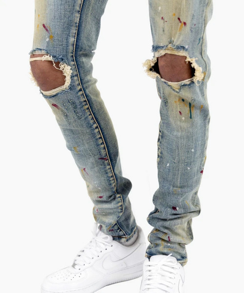 mnml(ミニマル)の「【mnml】X188 Stretch Denim(デニムパンツ・メンズ・ブルー・34/32/30/28/29)」の8枚目の写真