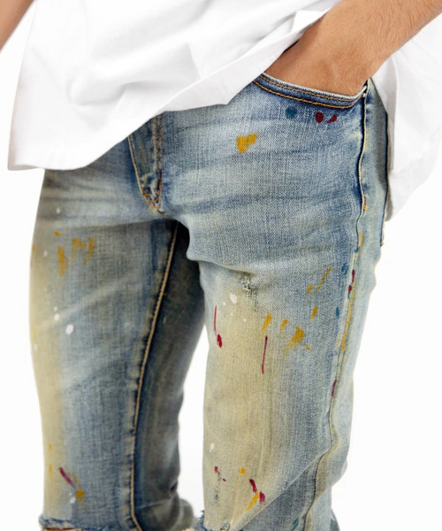 mnml(ミニマル)の「【mnml】X188 Stretch Denim(デニムパンツ・メンズ・ブルー・34/32/30/28/29)」の7枚目の写真