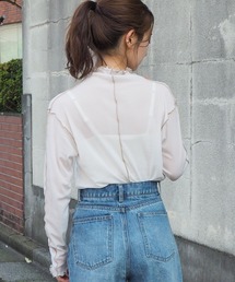 tiptop | 2020AW ハイネックシアーメローロンT(Tシャツ/カットソー)