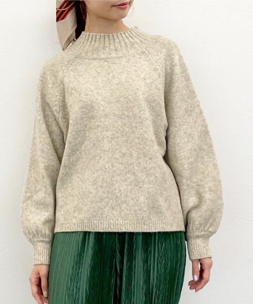 archives（アルシーヴ）の「【抗菌防臭】4者混ウォッシャブルプルオーバー（ニット/セーター・レディース・チャコールグレー/レッド/ブルー/アイボリー/グレー系その他・MEDIUM）」の2枚目の写真