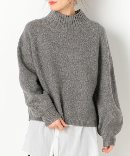 archives（アルシーヴ）の「【抗菌防臭】4者混ウォッシャブルプルオーバー（ニット/セーター・レディース・チャコールグレー/レッド/ブルー/アイボリー/グレー系その他・MEDIUM）」の3枚目の写真