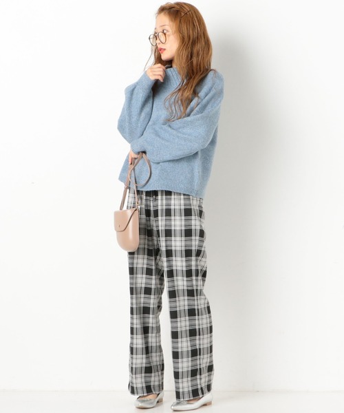 archives（アルシーヴ）の「【抗菌防臭】4者混ウォッシャブルプルオーバー（ニット/セーター・レディース・チャコールグレー/レッド/ブルー/アイボリー/グレー系その他・MEDIUM）」の6枚目の写真